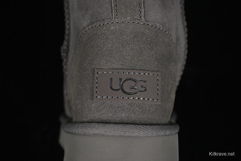 UGG Classic Ultra Mini II Short Boots with Genuine Wool Lining - 1016222