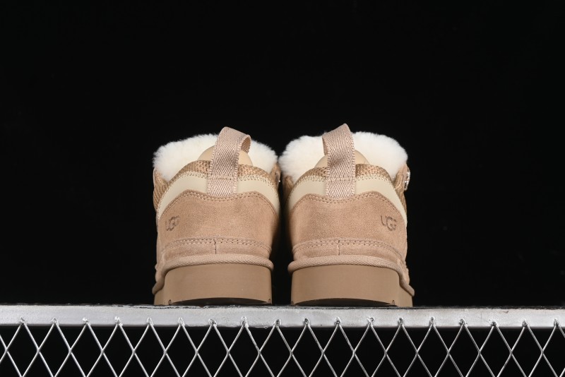 UGG Classic Ultra Mini Melange Low-Top Casual Shoes with Dual-Color Flat Laces - 1144032