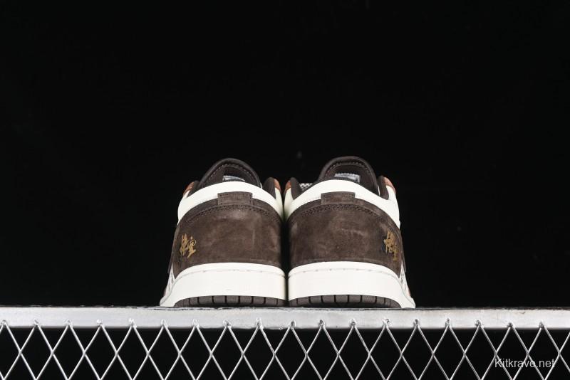 Nike Air Jordan 1 Low Retro Basketball Shoes Mythical Wukong Custom Design - DC2024-034