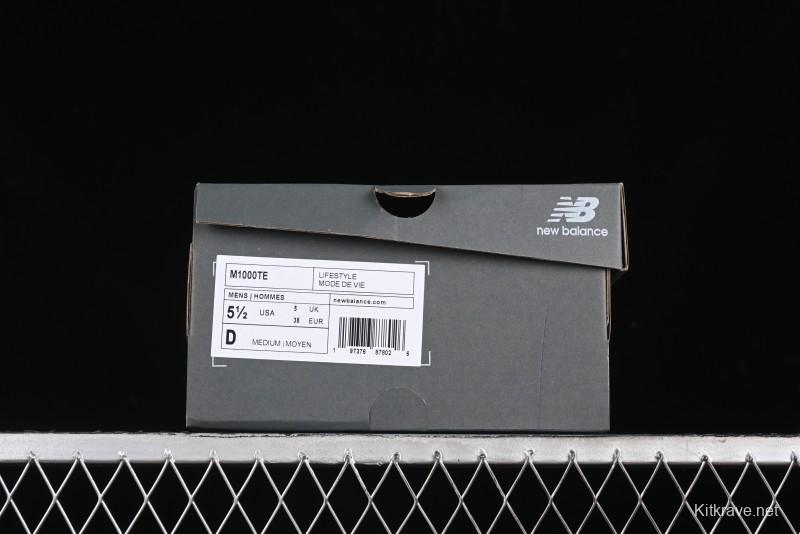 New Balance 1000 Series Retro Dad Style Low-Top Casual Running Sneakers - M1000TE