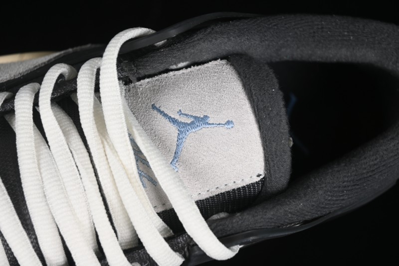 Nike Air Jordan 4 Remastered Sneakers in Black Grey - FQ7938-002