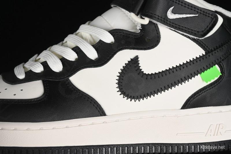 Nike Air Force 1 '07 Mid Casual Sneakers in Black - LL0222-005