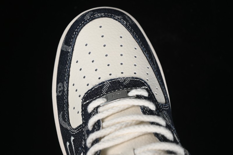 Nike Air Force 1 '07 Low Levi's Collaboration - Dark Denim Low-Top Casual Sneakers SJ6698-002