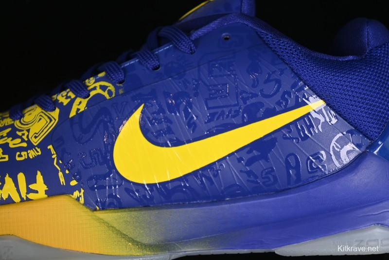 Nike Zoom Kobe 5 Championship Edition Professional Basketball Shoes - CD4991-400
