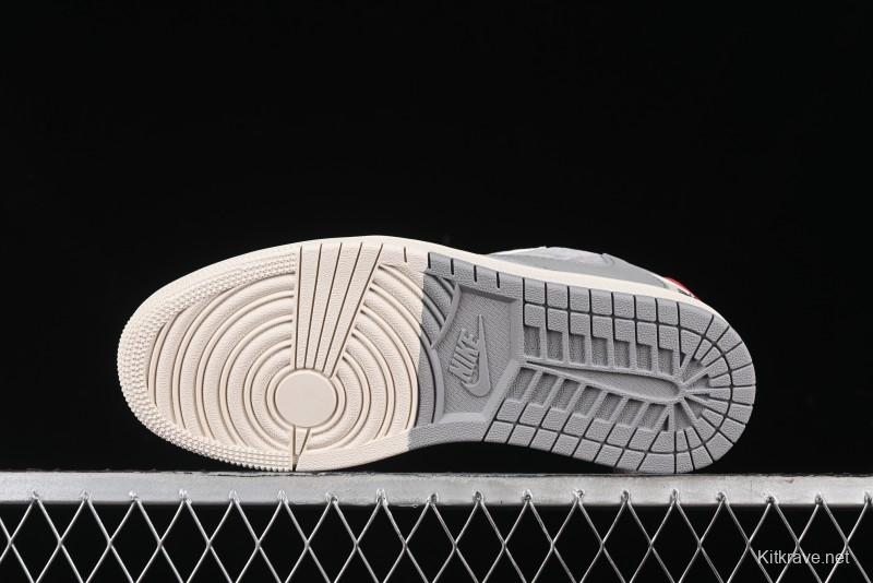 Nike Travis Scott x Fragment Design x Air Jordan 1 Low OG SP AJ1 Retro Sneakers - SJ2068-130