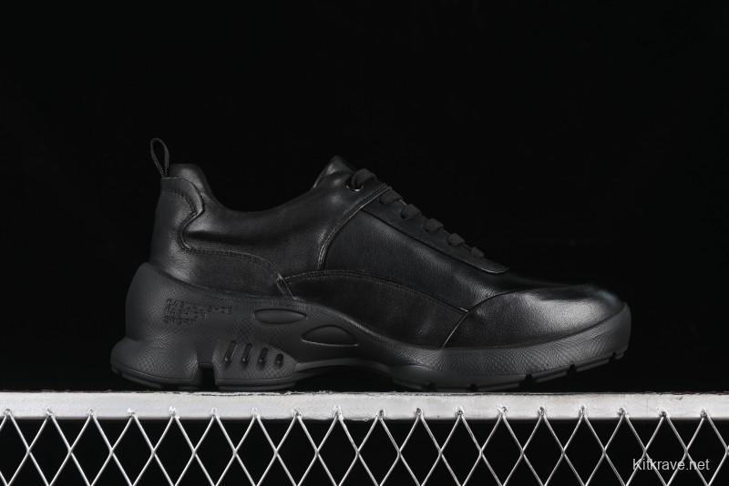 ECCO BIOM C Series Breathable Lightweight Anti-Slip Cushioned Leather Running Shoes - 88251701001