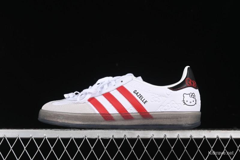 Adidas Originals Gazelle Indoor II Retro Casual Slip-Resistant Wear-Resistant Low-Top Sneakers - II0013