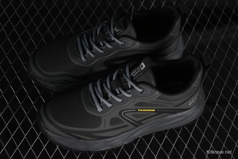ECCO Drive Series Versatile Durable Running Shoes with Thick Sole and Dad Shoe Design - 63193301002
