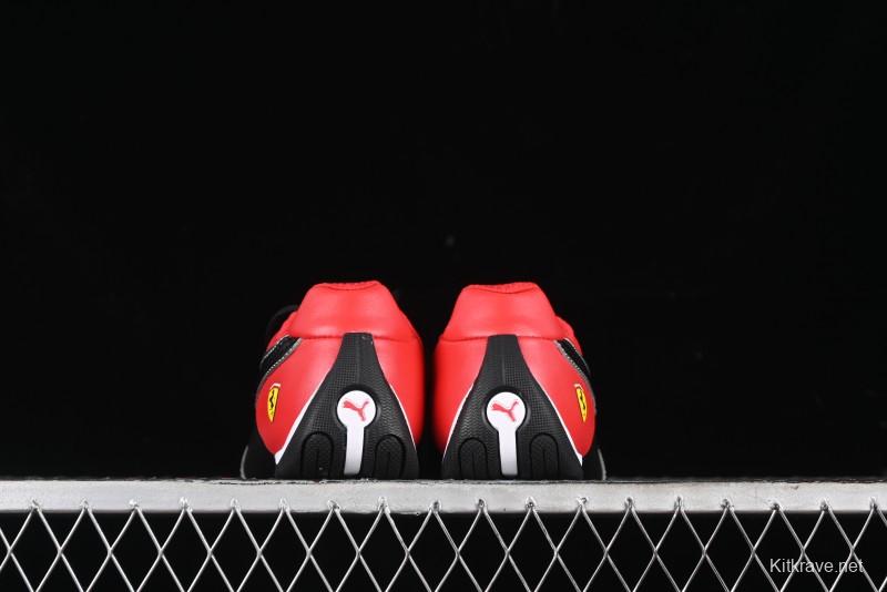 Puma Sparco Future Round Toe Lace-Up Low-Top Lifestyle Casual Shoes in Leather and Fabric - 307889-03