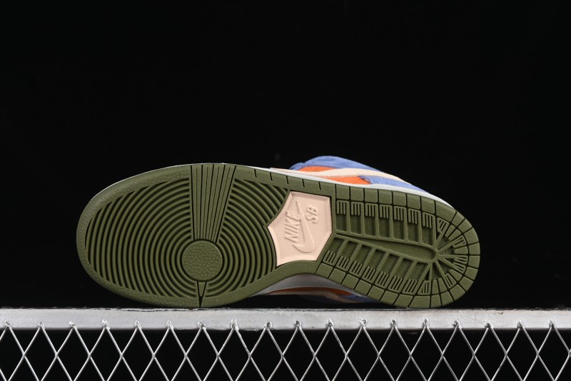 Nike SB Dunk Low Light Carbon/Monarch Maillard Style Low-Top Casual Skate Shoes - HF3063-002
