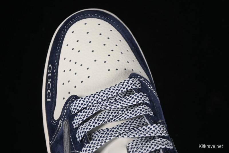 Nike Travis Scott x Fragment Design x Air Jordan 1 Low OG SP AJ1 Gucci Collaboration - XY2688-109