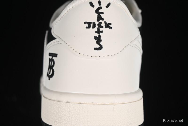 Nike Travis Scott x Fragment Design x Air Jordan 1 Low OG SP AJ1 Burberry Collaboration - BB6588-316