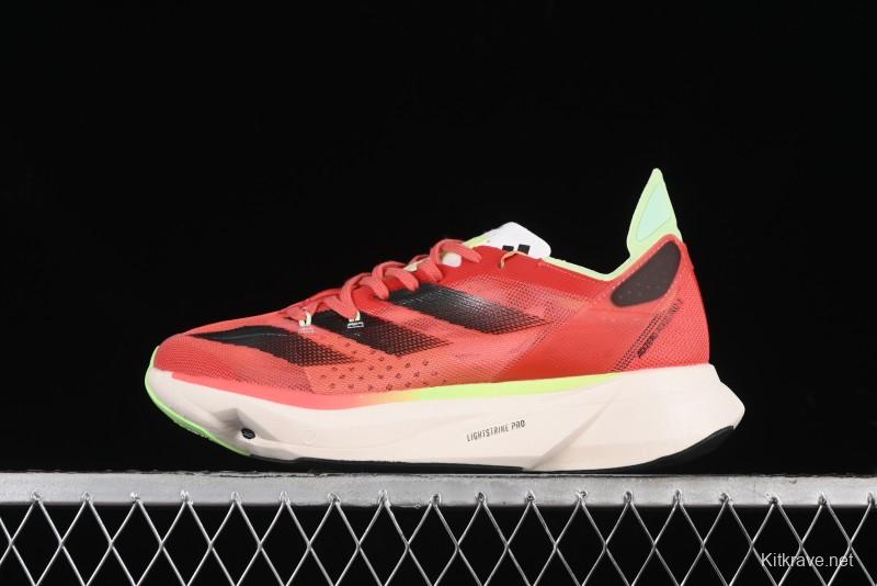 Adidas Adizero Adios Lightweight Breathable Low-Top Running Shoes - IG6443