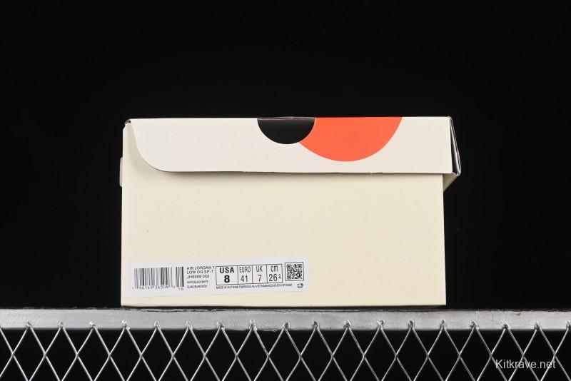 Nike Travis Scott x Fragment Design x Air Jordan 1 Low OG SP AJ1 Retro Sneakers - JH6089-002