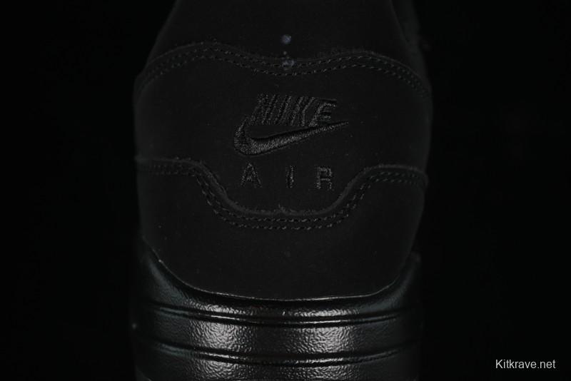 Nike Air Max 1 Retro Running Shoes with Half-Sole Air Cushion - AA0512-001