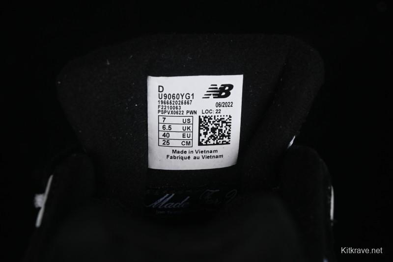 New Balance 9060 Retro Casual Running Shoes with ABZORB Cushioning Technology - U9060YG1