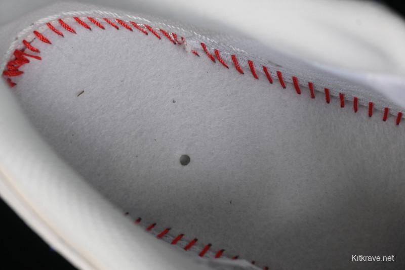 Nike Air Force 1 '07 Low Supreme Collaboration - Off White Navy Blue Low Top Casual Sneakers SJ6698-004