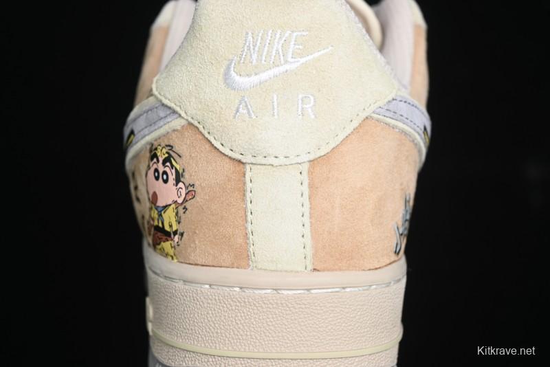 Nike Air Force 1 '07 Low Top Casual Sneakers Wild Monkey King Custom Design - CD1212-999