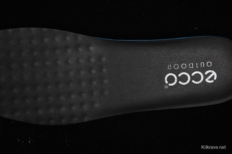 ECCO DRIVE Series Outdoor Waterproof Breathable Slip-Resistant Retro Fashion Patchwork Hiking Shoes - 88259401001