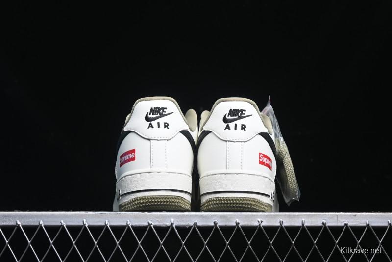 Nike Air Force 1 '07 Low Supreme Casual Sneakers in Military Green - CH6336-508
