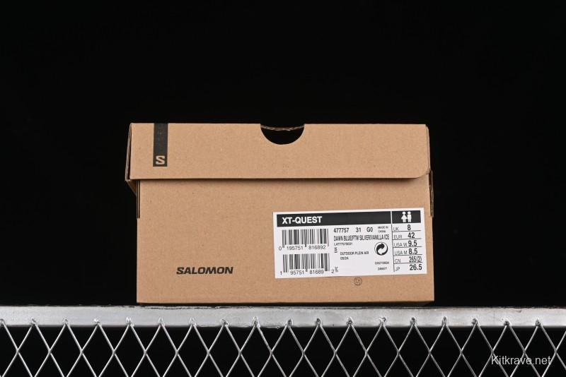 Salomon XT-Quest Outdoor Trail Running Shoes with SENSIFIT and CONTAGRIP - 477757-31