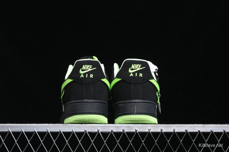 Nike Air Force 1 '07 Low Supreme Collaboration - Night Glow Low-Top Casual Sneakers - DF0188-009