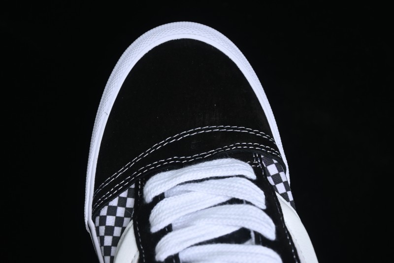 Vans Knu Skool Checkerboard Low Top Retro Casual Vulcanized Sneakers - VN0009QCIVG