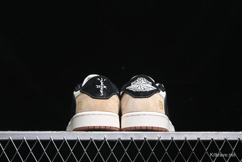 Nike Travis Scott x Fragment Design x Air Jordan 1 Low OG SP AJ1 Collaboration - XS3086-005