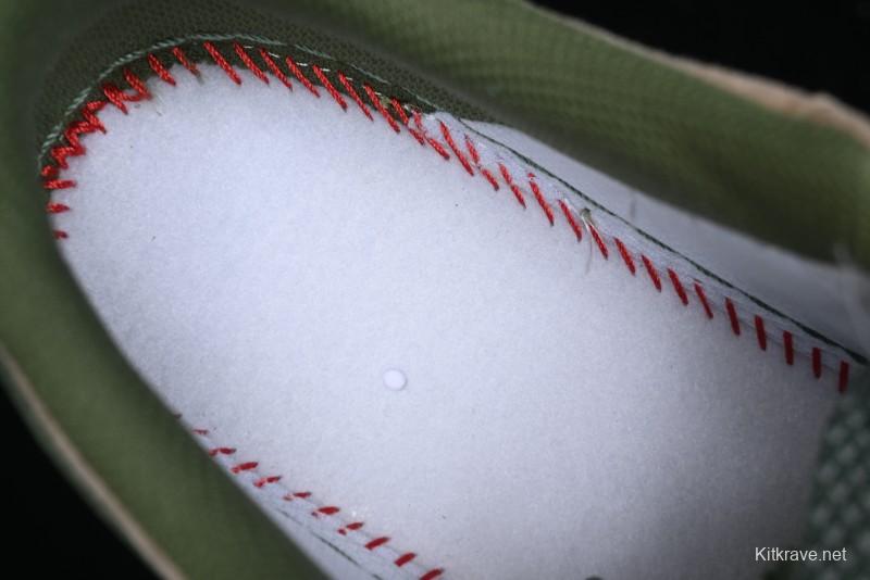 Nike Air Force 1 '07 Low Stussy Collaboration Light Brown Green Low-Top Casual Sneakers - XZ6188-666