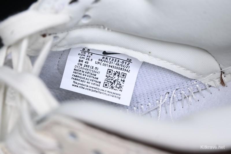 Nike SB Dunk Low Stussy Collaboration - Dark Brown White Swoosh Anniversary Custom Low-Top Casual Sneakers - KK1333-012