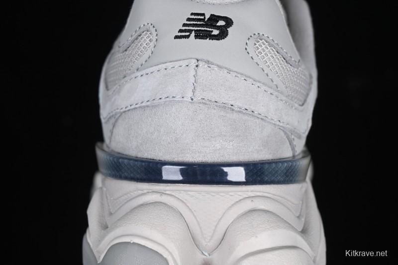 New Balance NB9060 Series Retro Casual Running Shoes with ABZORB Cushioning - U9060JGR