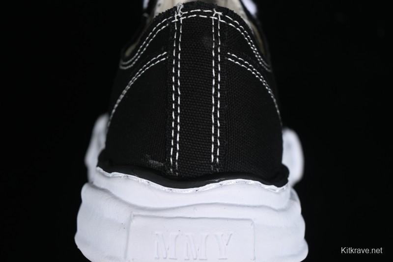 Wayne MMY Original Sole Leather Low Sneaker with Deconstructed Ice Cream Sole - W.E5