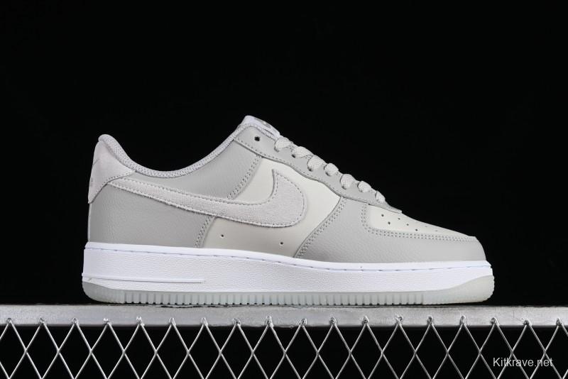 Nike Air Force 1 '07 Low Casual Sneakers with Full-Length Air Cushion - FN5832-001