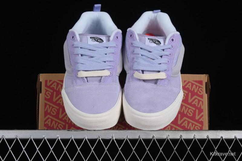 Vans Knu-Skool VR3 LX Low-Top Retro Sneakers in Dusty Purple - VN0009QCB9P