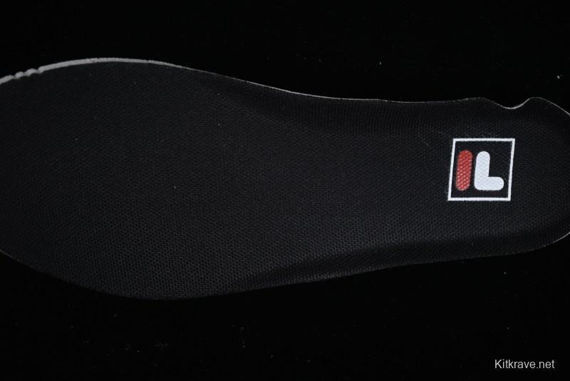 Fila Fusion Retro Mars Running Shoes with Lace-Up Design and Cushioned Sole - F12W422103FBK