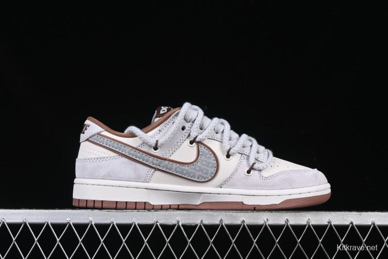 Nike SB Dunk Low The North Face x CDG Collaboration Anniversary Edition Custom Low-Top Casual Sneakers - XX3168-110