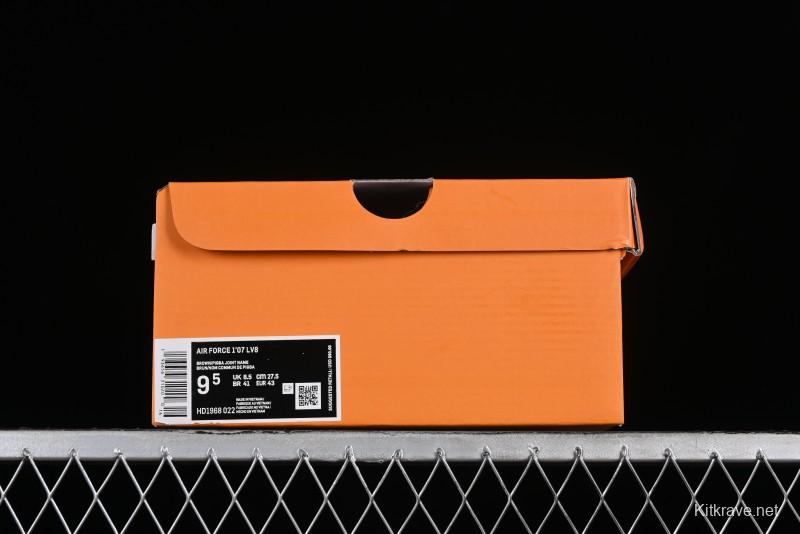 Nike Air Force 1 '07 Low LV Collaboration - Chocolate Pig Casual Sneakers - HD1968-022