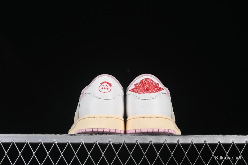 Nike Travis Scott x Air Jordan 1 Low OG Retro Sneakers - DM7866-600