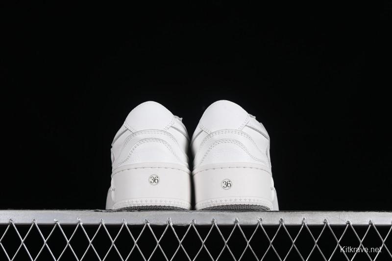 SMFK Comfortable Chunky Sole White Sneakers - T.D4