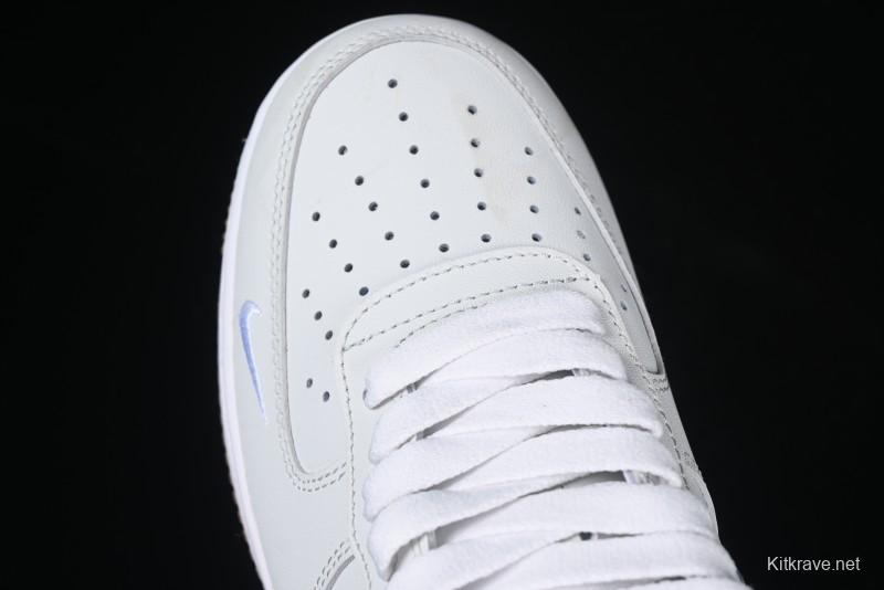 Nike Air Force 1 '07 Low Light Blue Casual Sneakers - 315122-102