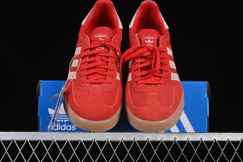 Adidas Originals Gazelle Indoor JI2756 Three Stripes Retro Casual Slip-Resistant Low-Top Sneakers - JI2756