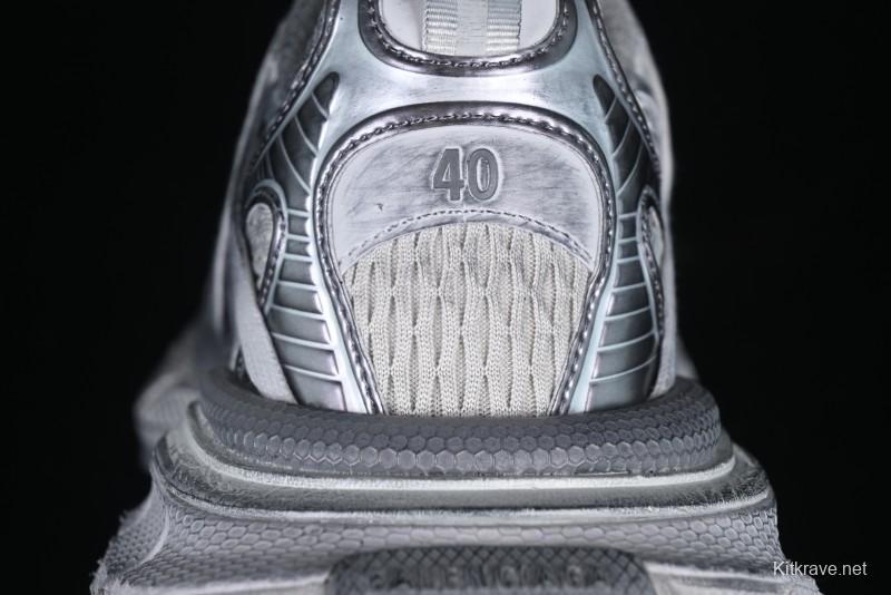 Balenciaga Phantom Sneaker 3XL Trendy Running Shoes with Transparent Heel Strap - W3XCH1101