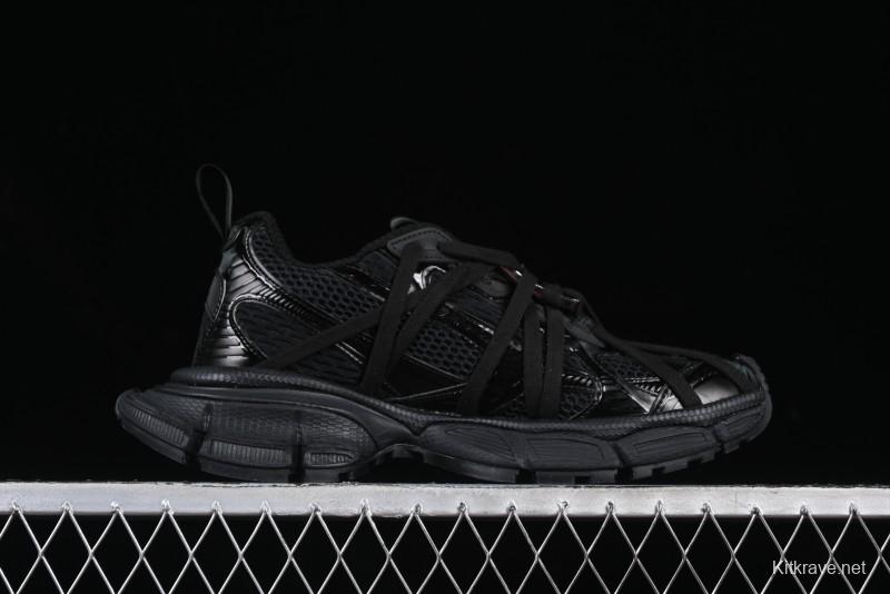 Balenciaga Phantom Sneaker 3XL Trendy Running Shoes with Transparent Heel Strap - W3XCH1000