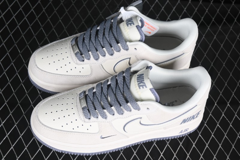Nike Air Force 1 '07 Low Casual Sneakers with Full-Length Air Cushion - BB7518-027