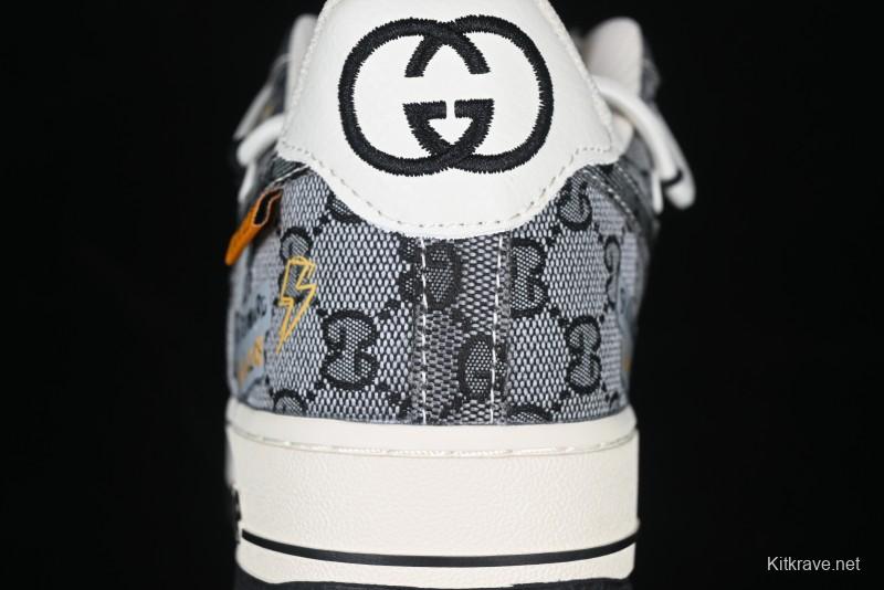 Nike Air Force 1 '07 Low Hip Hop Gucci Style Casual Sneakers - BD0077-555