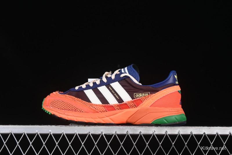 Adidas Bad Bunny Adizero SL 72 Comfortable Low-Top Casual Sneakers - JP8815