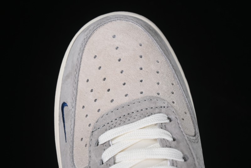 Nike Air Force 1 '07 Low Dior Collaboration Grey Blue Ghost Face Casual Sneakers - KK1988-044