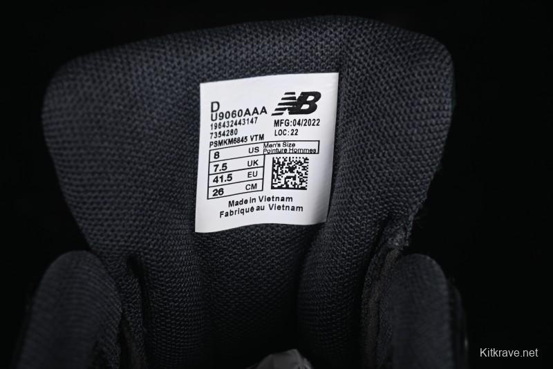 New Balance 9060 Retro Casual Running Shoes with ABZORB Cushioning Technology - U9060AAA