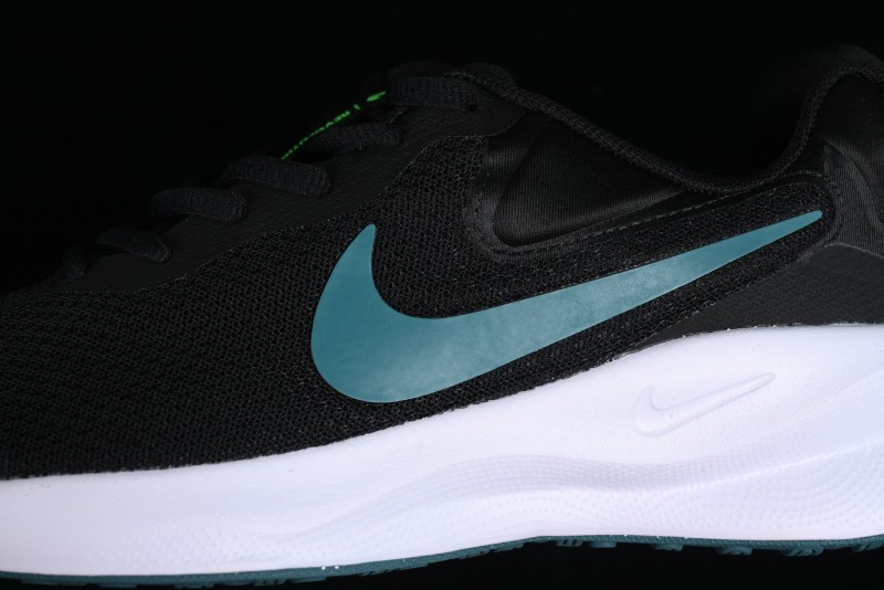 Nike Revolution 7 Wide Running Shoes with Breathable Mesh and Durable Cushioning - FB2207-004
