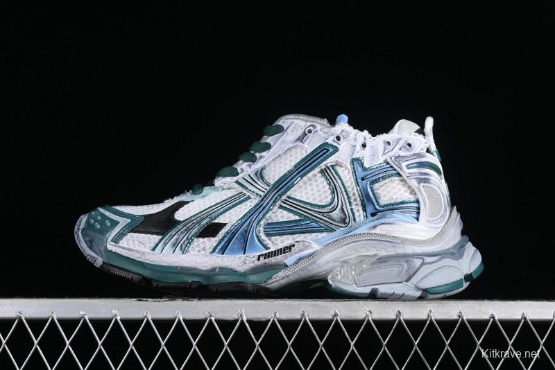 Balenciaga Runner Kith Four Color Retro Casual Shoes - W3RMU9034